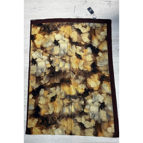 Dijital Bambu Pamuklu Şal 013K